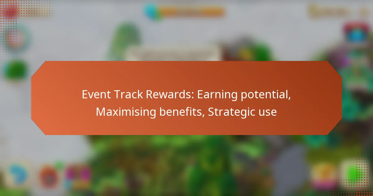 Event Track Rewards: Earning potential, Maximising benefits, Strategic use