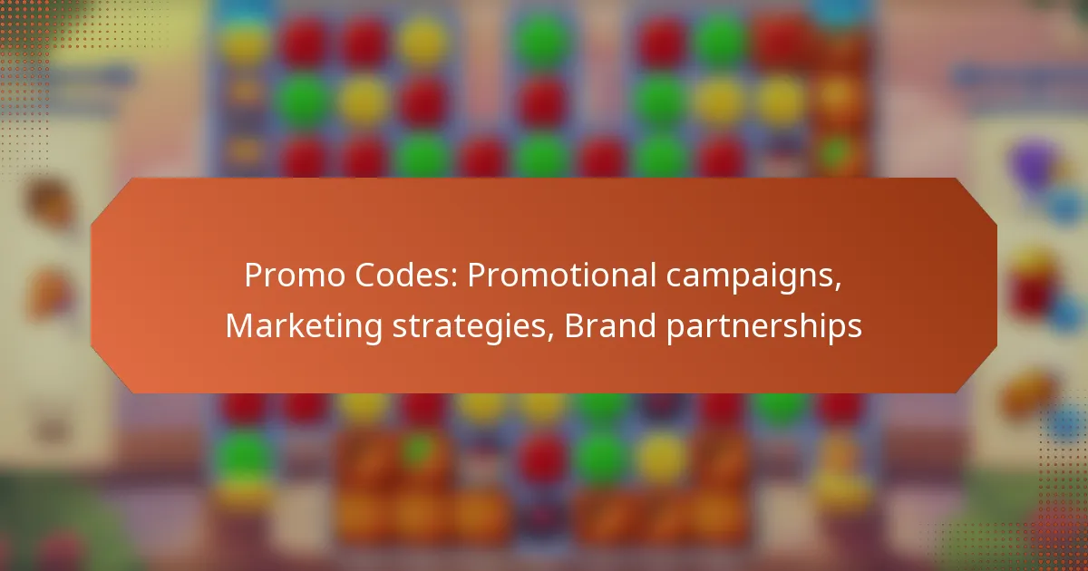 Promo Codes: Promotional campaigns, Marketing strategies, Brand partnerships